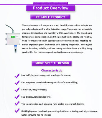 High Precision Temperature and Humidity Sensors UBWH-WY Controller for Industrial