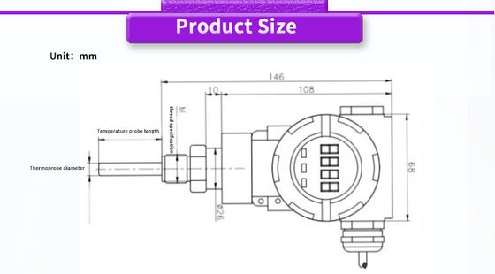UBW500Y High Precision Temperature Transmitter For Industrial Applications