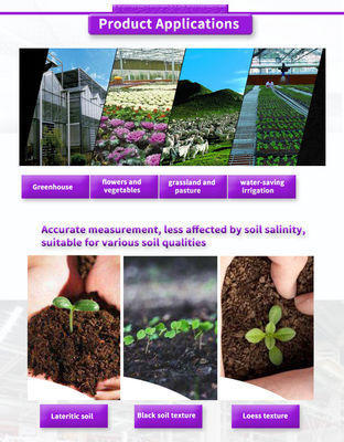 UBTE600Y RS485 Agricultural Smart Farm Soil Moisture Conductivity Sensor