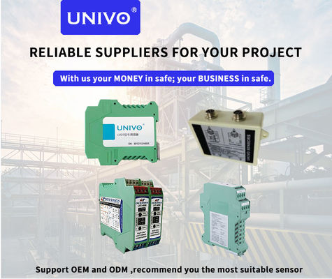 UNIVO LVC4000 LVDT Displacement Sensor Signal Conditioner for Industrial Applications