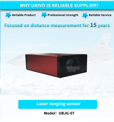Customizable UNIVO UBJG-07Y Mini Protective Lidar Sensor for 0-100m Distance Measurement