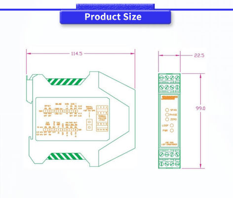 Industrial MEAS LDM-1000Y Spot LED Display Screen To LVDT RVDT Displacement Sensor