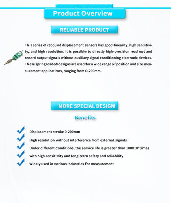 UBRE-O4Y Resistance Type Displacement Sensor For Automation Applications ODM