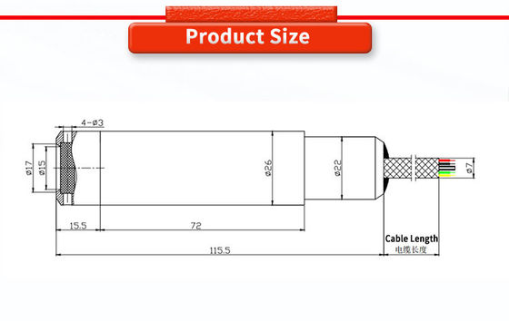 Customizable Liquid Level Gauge Sensor With 0.25%FS Comprehensive Accuracy