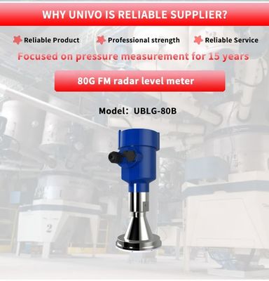 80G Ultra High Frequency Millimeter Wave Radar Level Gauge UBLG-80B Y Industrial