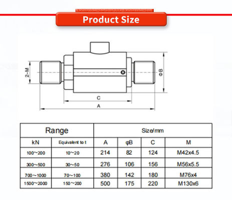 High Force Sensor UBWP308Y Robotic Arm Weighing And Tension Integrated Sensor