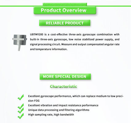 Precise Navigation With UBTMY200Y Fibre Optic Gyroscope Sensor 1W