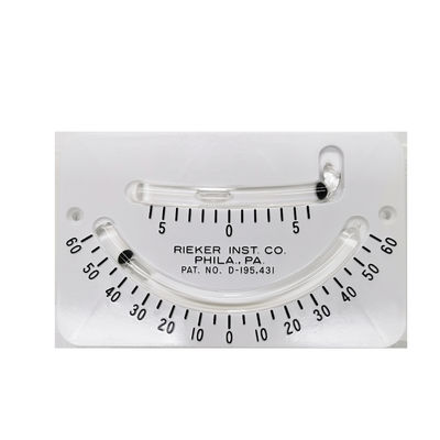 Aluminum Angle Slope Level Indicator with High Sensitivity and 60 Degree Inclinometer