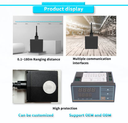 UBJG-04 Micro Laser Distance Sensor Rangefinder With 180m Range And Digital Display Instrument
