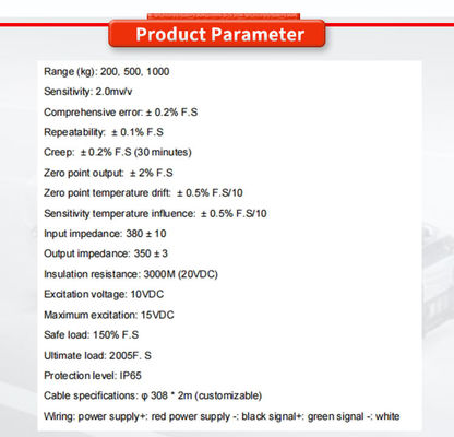 UBLP-01Yq Force Measuring Sensors And Machines For Tensile And Compressive Load